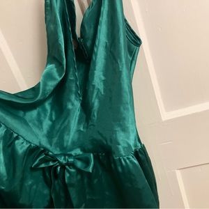 Vintage lingerie slip dress